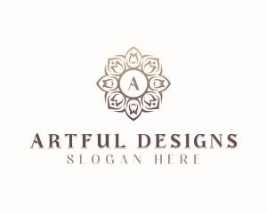 Floral Tulip Boutique logo design