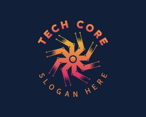 Tech Software Developer logo design