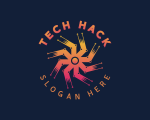 Tech Software Developer logo design