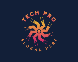 Tech Software Developer logo design