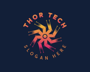 Tech Software Developer logo design