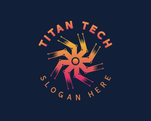 Tech Software Developer logo design