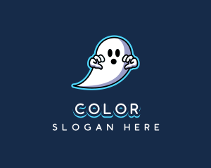 Character - Ghost Haunted Spooky logo design