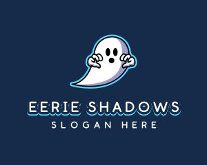 Spooky - Ghost Haunted Spooky logo design