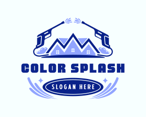 Sanitation Pressure Washer logo design