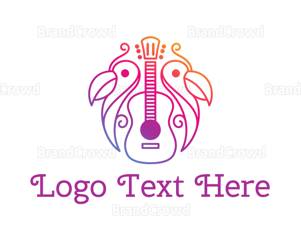 Tropical Guitar Band Logo