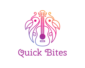 Tropical Guitar Band logo design