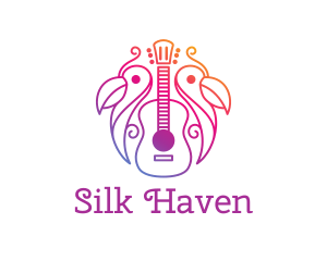 Tropical Guitar Band logo design