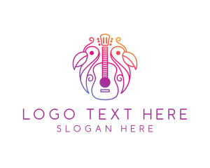 Tropical Guitar Band logo design