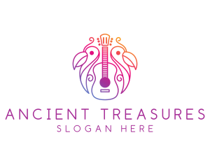 Tropical Guitar Band logo design