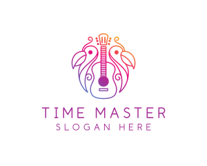 Tropical Guitar Band logo design