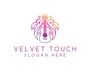 Tropical Guitar Band logo design