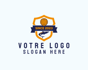 Athletics - Shark Volleyball Club logo design
