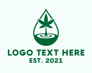 Extract - Medical Marijuana Oil logo design