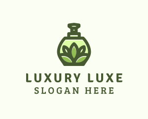 Green Luxury Scent logo design