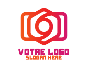 Electronics Boutique - Hexagon Photographer Cam logo design