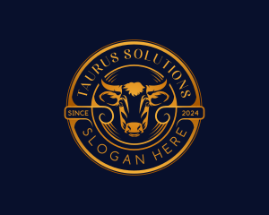 Bull Cattle Ox logo design