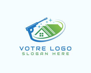 Swoosh - Hydraulic Washing Cleaning logo design