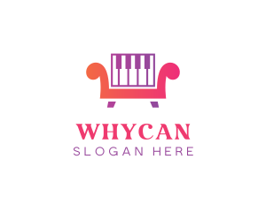 Piano Keys Sofa Logo