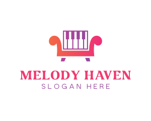 Ballad - Piano Keys Sofa logo design