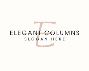 Luxury Elegant Company logo design