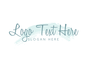 Watercolor - Elegant Watercolor Cosmetics logo design
