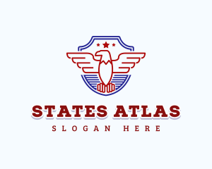 American Eagle Patriot logo design