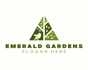 Environmental Tree Plant logo design