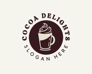 Sweet Chocolate Drink logo design