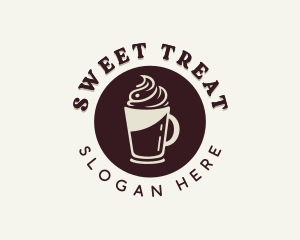 Sweet Chocolate Drink logo design