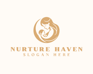 Postpartum - Mother Infant Family Planning logo design