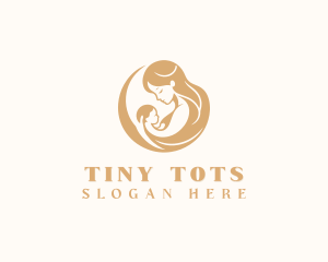 Infant - Mother Infant Family Planning logo design