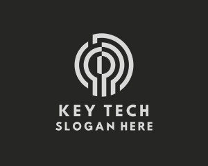 Keyhole Security Tech logo design