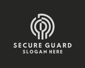 Keyhole Security Tech logo design
