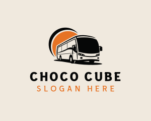 Bus Shuttle Vehicle Logo