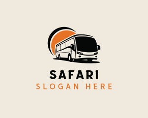 Bus Shuttle Vehicle Logo