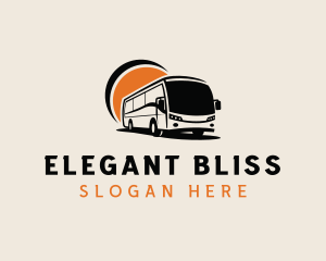 Road Trip - Bus Shuttle Vehicle logo design