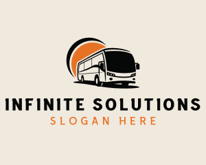 Tour Guide - Bus Shuttle Vehicle logo design