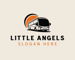 Road Trip - Bus Shuttle Vehicle logo design