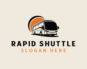 Shuttle - Bus Shuttle Vehicle logo design