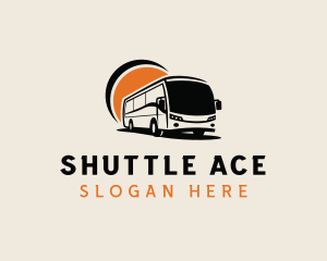 Bus Shuttle Vehicle logo design