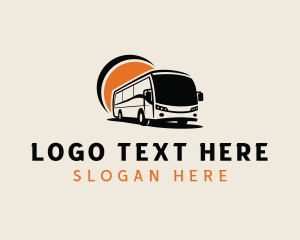 Bus Shuttle Vehicle Logo