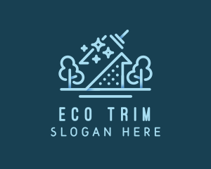 Eco Friendly Cleaning  logo design