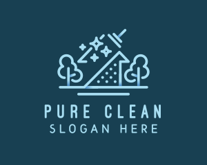 Eco Friendly Cleaning  logo design