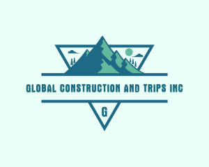 Tourist - Adventure Mountain Peak logo design