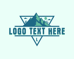 Adventure Mountain Peak Logo