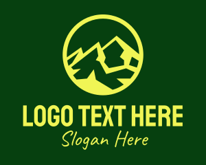 Yellow Mountain Peak  Logo