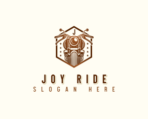 Motorcycle Ride Bike logo design