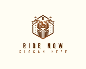 Motorcycle Ride Bike logo design