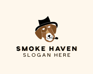 Tobacco - Dog Pet Hat logo design